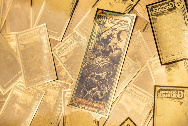 Pioneering the Technology for the Goldback One Tenth Ounce Bill