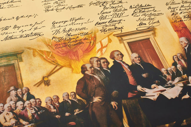 The Second Continental Congress Declaration of Independence