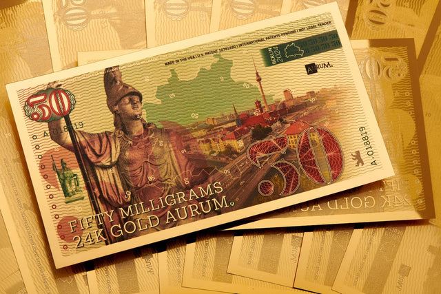 New Release: 50mg Berlin Aurum® Gold Bill