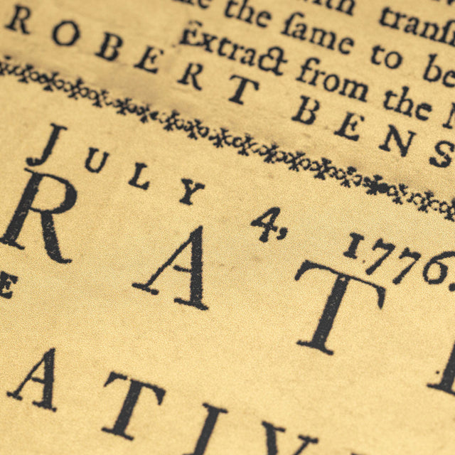 The Holt Declaration of Independence
