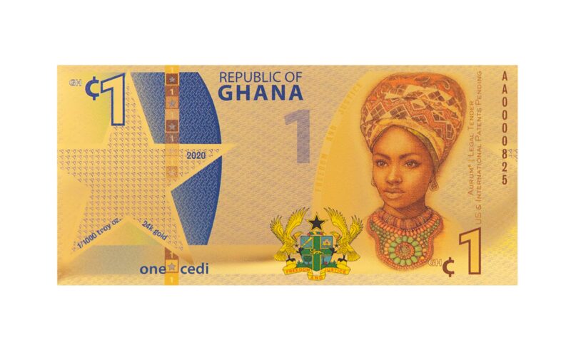 Republic of Ghana 1 Cedi Aurum® - Valaurum, Inc.