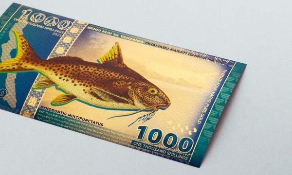 Tanzanian 1000 Shilling Lake Tanganyika Catfish Aurum®