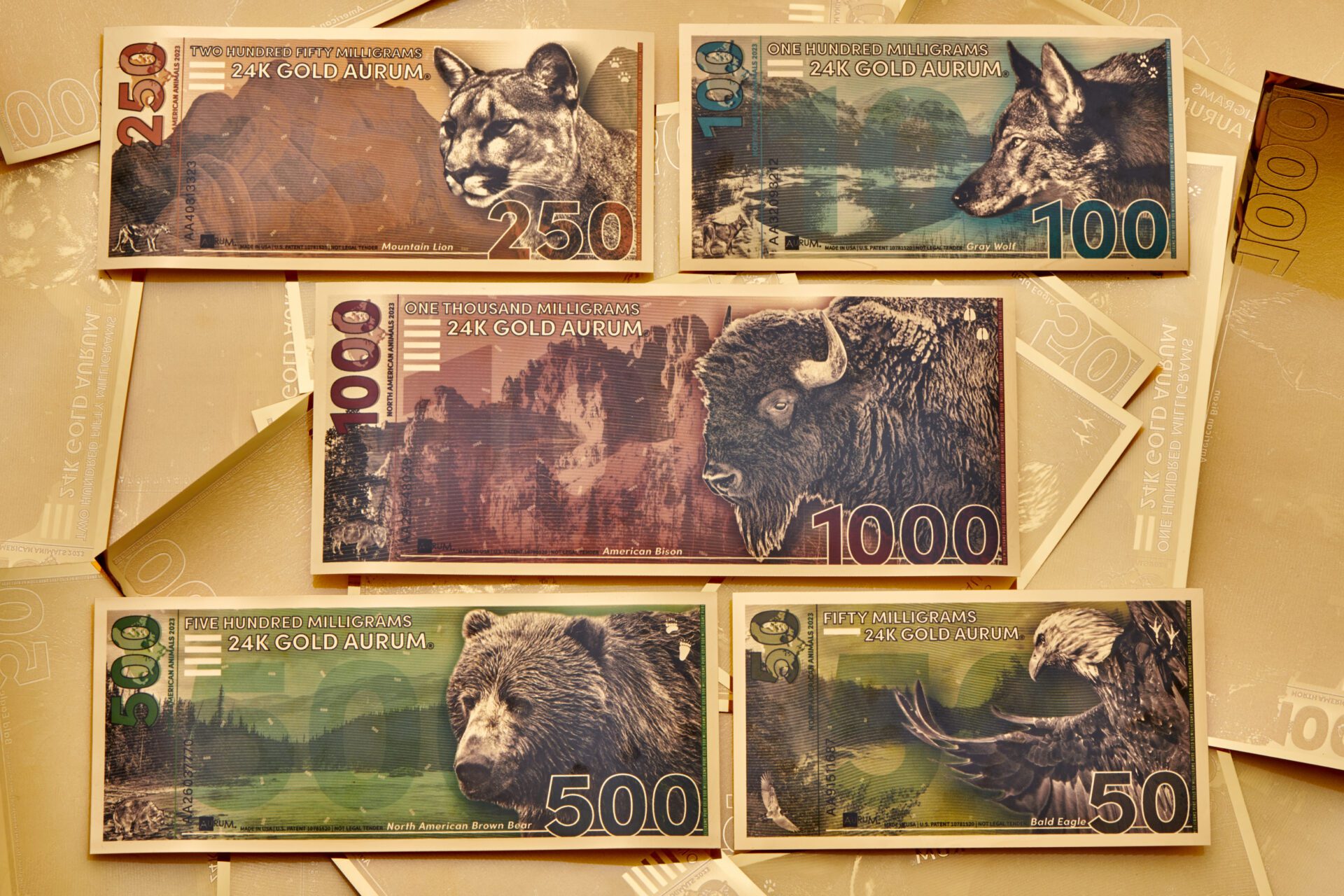 You are currently viewing New Release: 2023 North American Animal Series Aurum® Bills