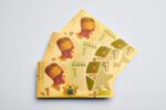 1 Cedi Justice Gold Aurum® fan of front side of the bill.